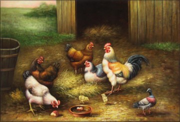 家禽 Painting - amb0010D13 動物の家禽